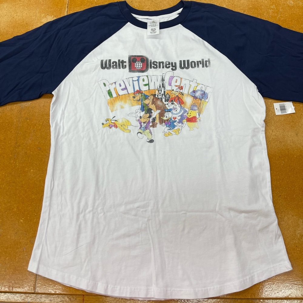 Mens Disney 3/4 Length Sleeve Shirt